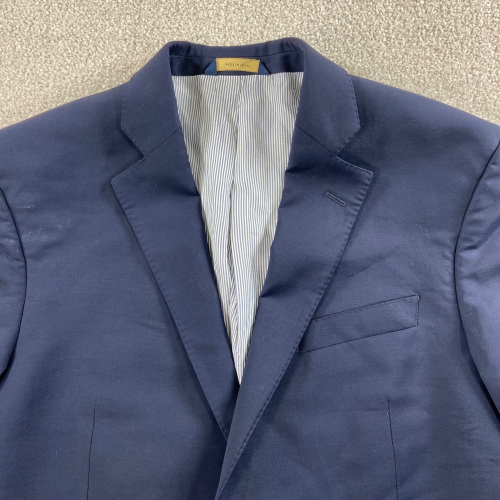 Brooks Brothers Explorer Blazer Mens 41R Navy Fitzgerald Fit Wool Sport Coat